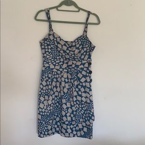 Blue and white Marc by Marc Jacobs dress